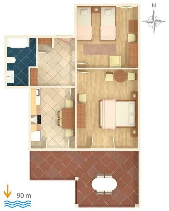 Apartment With Sea View II Stanici Εξωτερικό φωτογραφία